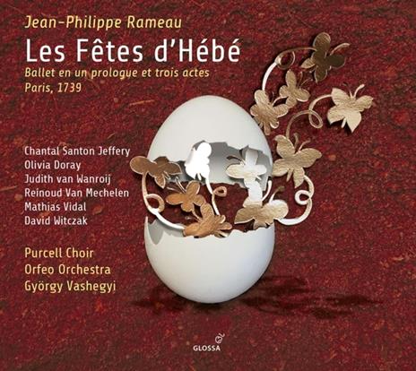 Les Fetes d'Hebe - CD Audio di Jean-Philippe Rameau,Gyorgy Vashegyi