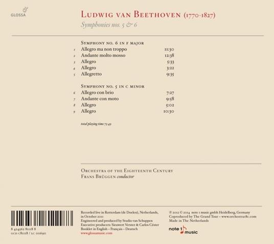 Sinfonie n.5, n.6 - CD Audio di Ludwig van Beethoven - 2