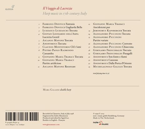 Il Viaggio di Lucrezia - CD Audio di Mara Galassi - 2