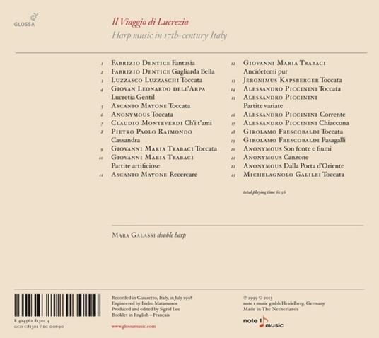 Il Viaggio di Lucrezia - CD Audio di Mara Galassi - 2