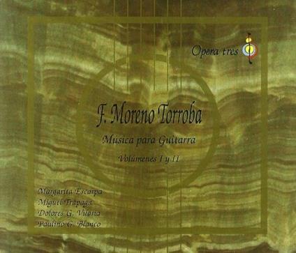 Musica per chitarra vol.1 - vol.2 - CD Audio di Federico Moreno Torroba