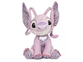 Peluche Stitch Seduto Angel Rosa 45 Cm Con Suono - PTS - Personaggi -  Giocattoli