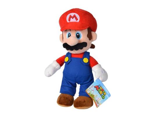 Super Mario Bros Mario Peluche 30cm Nintendo