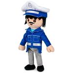 Playmobil. Peluche Polizia 30Cm. Qualità Super Soft