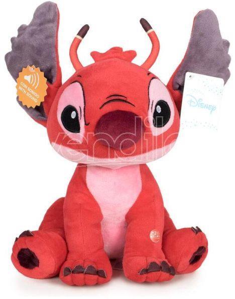 Disney Leroy Stitch Soft Peluche Con Suono 20cm Disney - 2