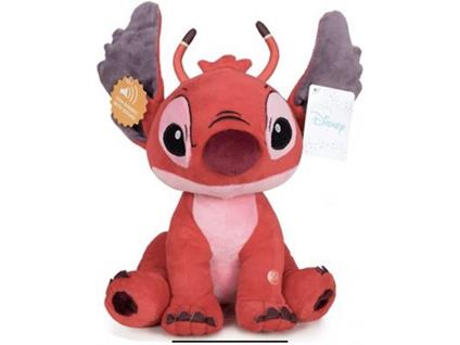 Disney: Play by Play - Leroy (Stitch Rosso) Peluche Con Suono 90Cm