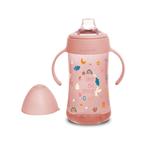 Biberon Con Manici Second 270ml 4M+ Rosa