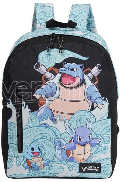 Pokemon Squirtle Evolution Regolabile Zaino 42cm Cyp Brands