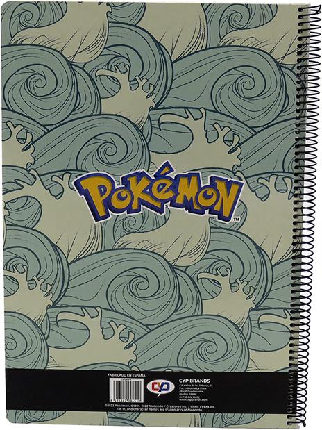 Pokemon Squirtle Evoluzione A4 Agenda Cyp Brands - 5