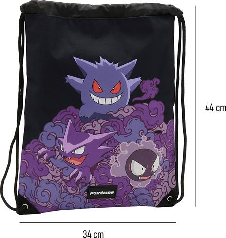 Pokemon Gengar Borsa Palestra 42cm Cyp Brands - 5