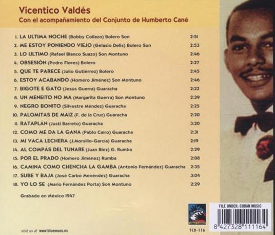 Negro Bonito - CD Audio di Vicentico Valdes - 2