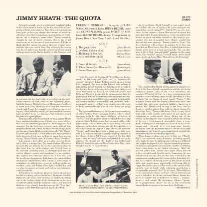 Quota (Hq Limited Edition) - Vinile LP di Jimmy Heath - 2