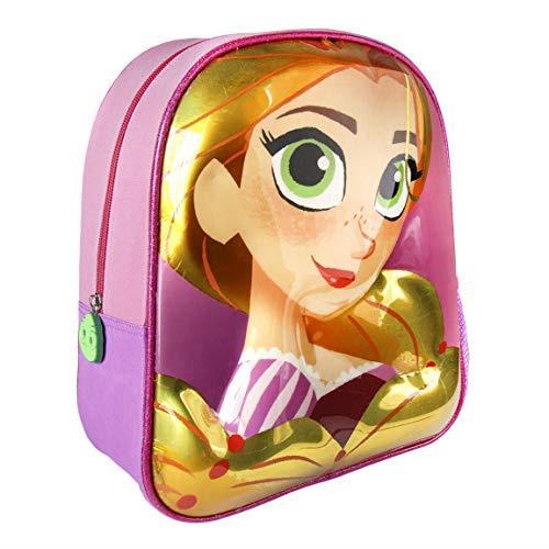 Zaino Asilo Rapunzel Disney. Zaino 3D della Principessa Rapunzel - Cerdà -  Cartoleria e scuola | IBS