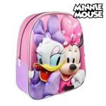 Zaino Scuola 3D. Minnie Mouse
