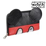 Portafogli Mickey Mouse Nero E Rosso