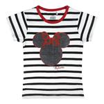 Minnie T-Shirt Mezza Manica Premium Black 6 A