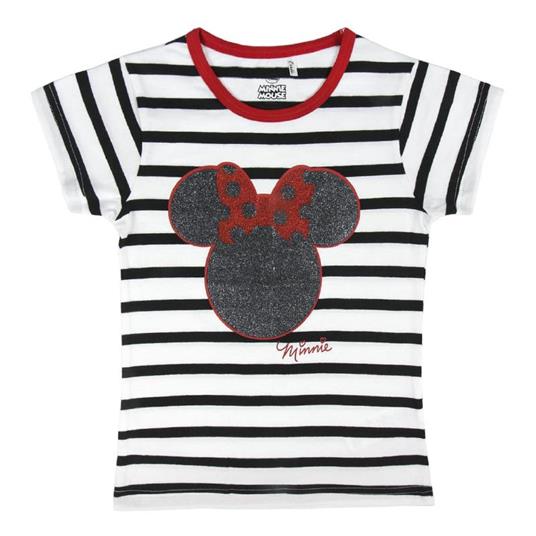 Minnie T-Shirt Mezza Manica Premium Black 10 A