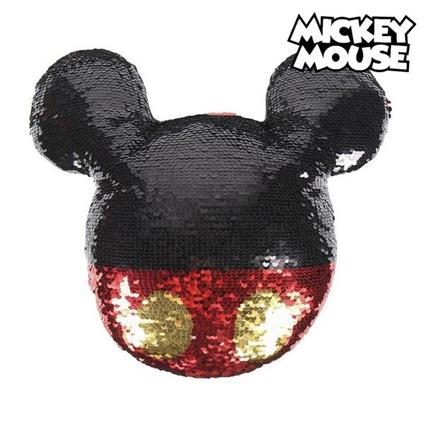 Topolino Cuscino Mickey Mouse con Paillettes - The Toys Store