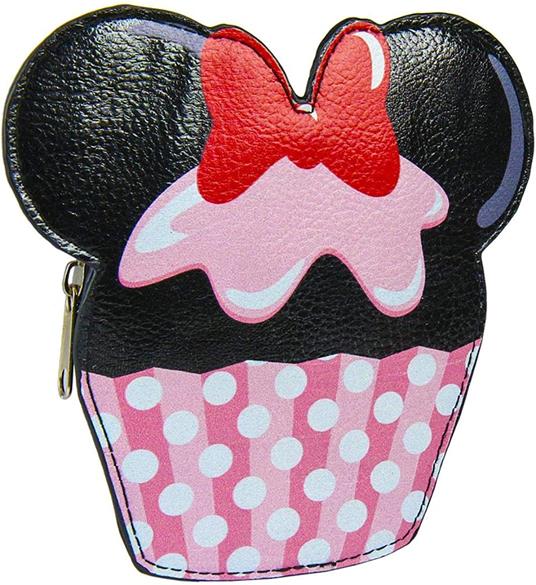 Portamonete Minnie Mouse 70701 Rosa Nero - Minnie Mouse - Idee regalo | IBS