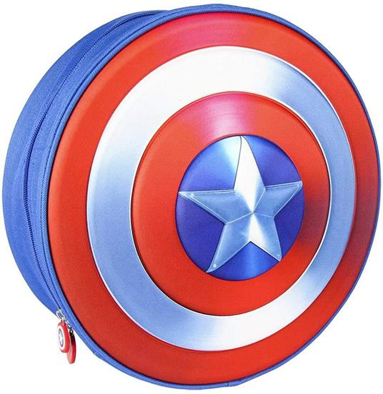 Avengers Capitan America Zainetto Asilo 3D Premium - Avengers - Cartoleria  e scuola | IBS