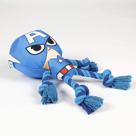 Marvel Capitan America Peluche cane igiene dentale For Fun Pets Cerdà - 3