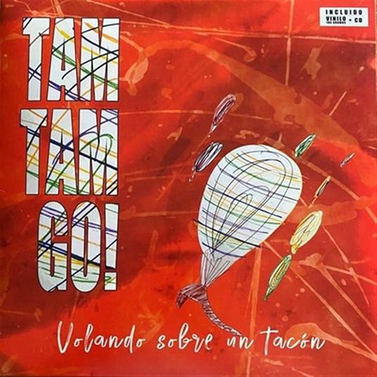 Volando Sobre Un Tacon (Red Vinyl + CD) - Vinile LP + CD Audio di Tam Tam Go!