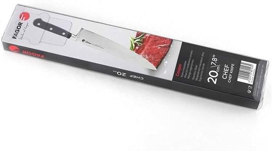 Fagor Couper Cuchillo Cocina Profesional Jamonero con Punta 25 cm Hoja  Acero Inoxidable Grosor 2 mm