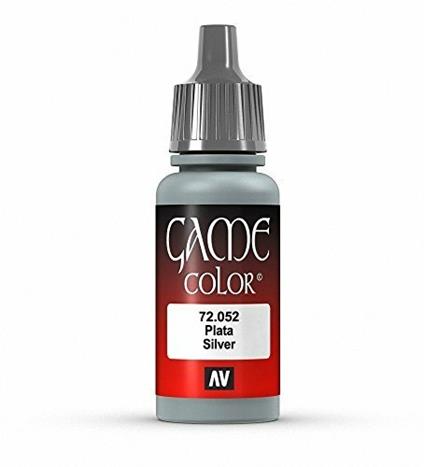 Vallejo Game Color 17Â ml VERNICE ACRILICAÂ â€Â Parent Silver