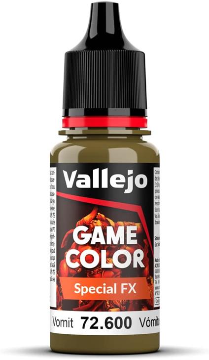 Game Color Vomit 72600 Colori Vallejo