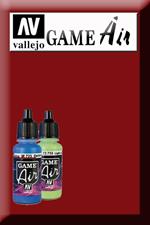 Vallejo 72711. Game Air Colori Acrilici Per Modellismo/Aerografia, Colore Gory Red