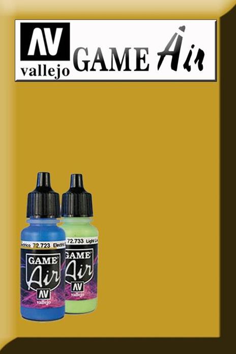 Vallejo 72755. Game Air Colori Acrilici Per Modellismo/Aerografia, Polished Gold - 2