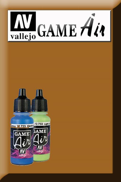 Vallejo Game Air 17Â ml VERNICE ACRILICAÂ â€Â Parent Glorious Gold - 2