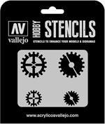 Stencil Stsf001 Gear Markings 125