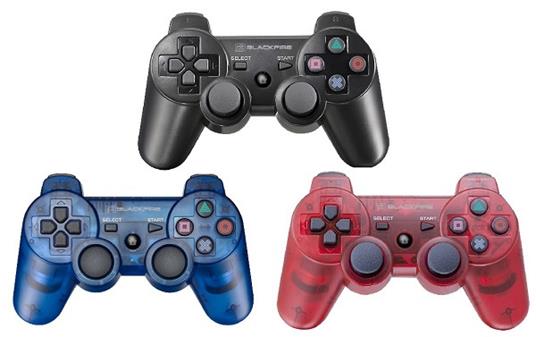 Ardistel 023616 periferica di gioco Gamepad Playstation 3 Analogico/Digitale Bluetooth Nero, Blu, Rosso