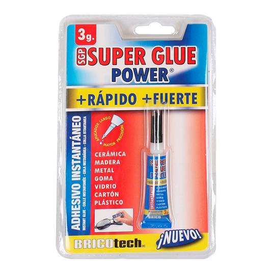 Adesivo Istantaneo Bricotech Super Glue Power 3 g