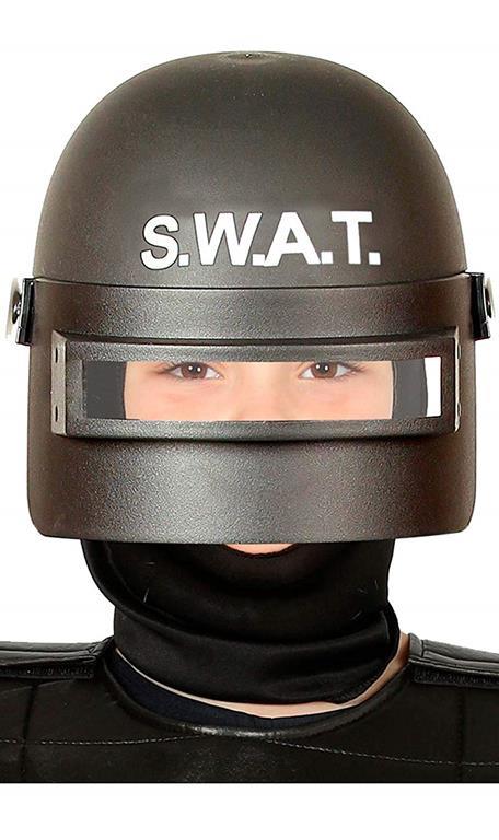 Casco elmetto swat corpi speciali, colore nero - ND - Idee regalo | IBS