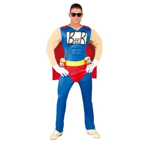 Costume Duffman I Simpsons. Taglia Unica - 8