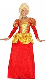 Costume contessa marquesa rossa. Taglia L