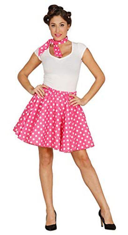 Guirca Costume da Pin Up Rosa con Pois Bianchi Donna, Colore Come da Foto,  Taglia Unica, 84522 - Guirca - Idee regalo | IBS