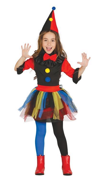 Vestito Clown Killer Bambina 5-6 Anni - Guirca - Idee regalo