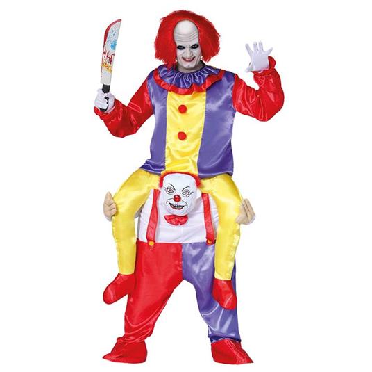 Costume Da Clown A Cavalcioni Per Adulti - Taglia L 52 - ND - Idee regalo