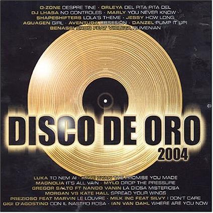 Disco De Oro 2004 - CD Audio