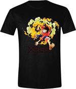 One Piece: Luffy Attack (T-Shirt Unisex Tg. M)