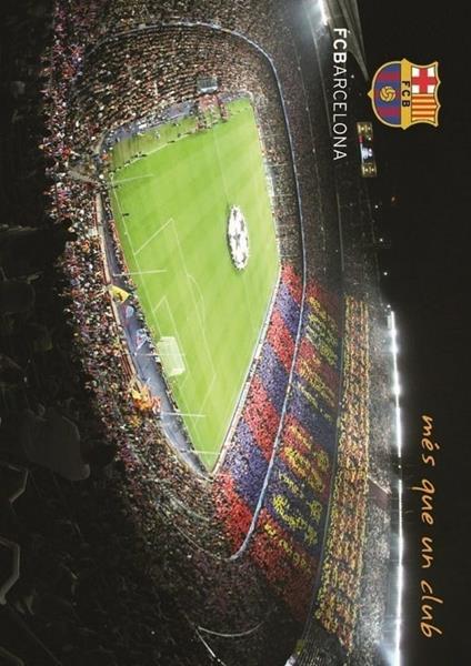 Fc Barcelona 2010/2011 - Camp Nou Cartolina A4