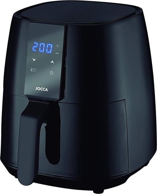 Jocca - Friggitrice ad aria calda 3,8 l | Friggitrice senza olio | Cucina  Sana | 1450 W di potenza - Jocca - Casa e Cucina | IBS