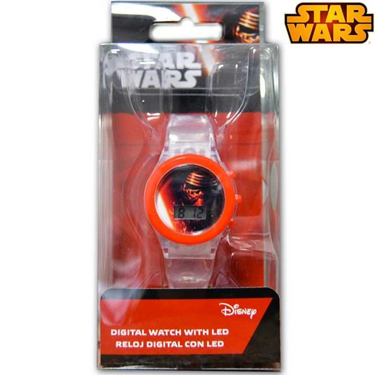 Orologio Digitale da Polso Star Wars con Luce Led in Scatola Regalo Disney  Kids - Kids Euroswan - Idee regalo | IBS