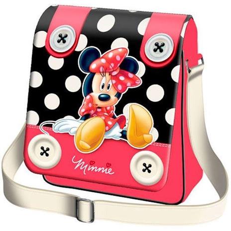 Karactermania Minnie Button Faster Vertical Bag Borsa Tracolla Nuova - 2