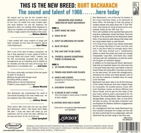Hit Maker! (Remastered Limited Edition) - CD Audio di Burt Bacharach - 2