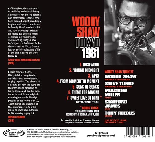 Tokyo 1981 - CD Audio di Woody Shaw - 2