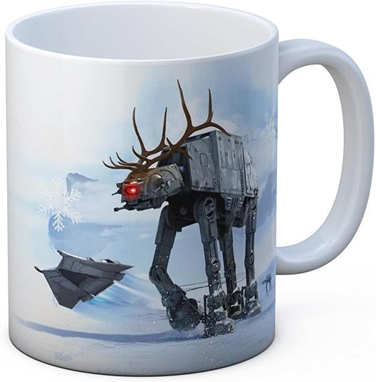 Sw Reindeer At-At Christmas Mug